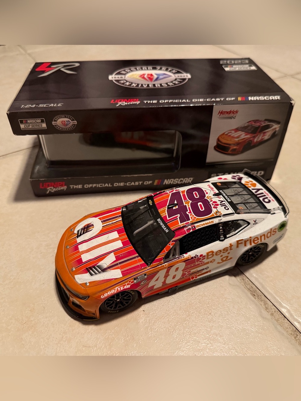2023 Alex Bowman #48 Best Friends Die-Cast NASCAR Car
